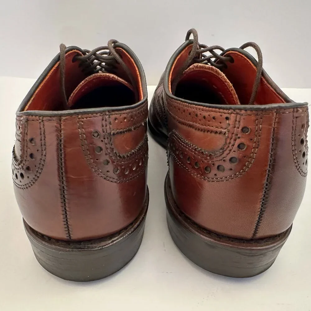 Allen Edmonds Leather Brown Oxford shoes Men's 9.5 US Brown 5828